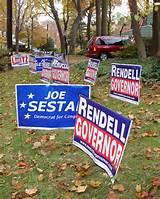 images of Campaign Trail Yard Signs
