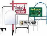 Real Estate Signs Accessories