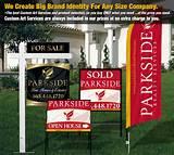 Real Estate Signs Prices photos